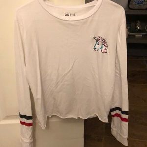 ON FIRE long sleeved top